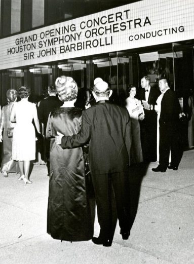 Opening night at Jones Hall